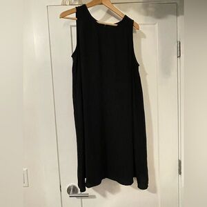 Halogen Sleeveless Little Black Dress Mid Length Nordstrom Size large